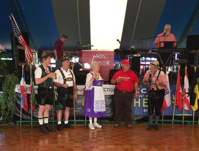 Opening Ceremonies at German Heritage Fest, Erie, PA