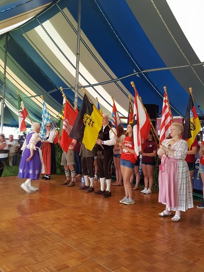 Parade of Flags at German Heritage Fest, Erie, PA