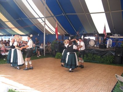 Dancing at German Heritage Fest, Erie, PA