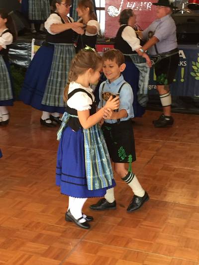 Children dancing at German Heritage Fest, Erie, PA
